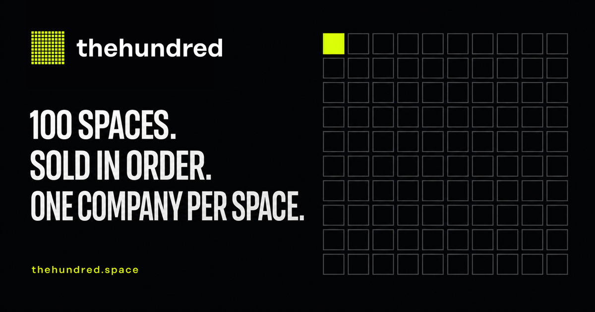 thehundred.space Open Graph preview